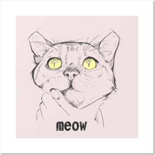 meow everyone Posters and Art